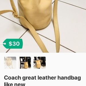 Coach bag